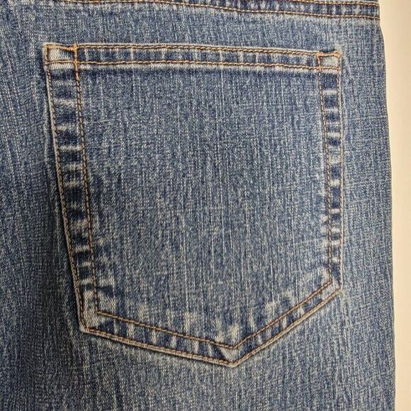 Sonoma Life+Style Petite Capri Jeans 4P Blue Denim 70% Cotton 28x20 - Picture 8 of 9